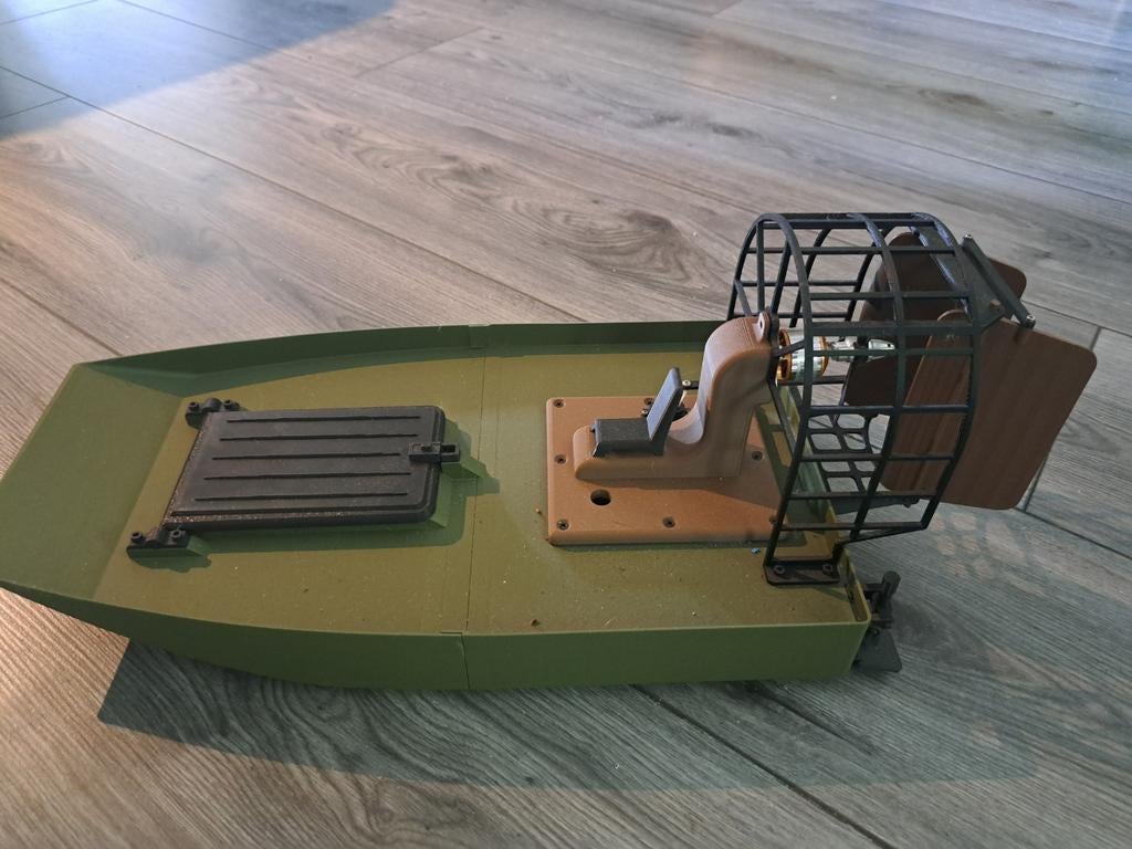3D Moerasboot 1/10 RC, Ophalen of Verzenden, Gebruikt