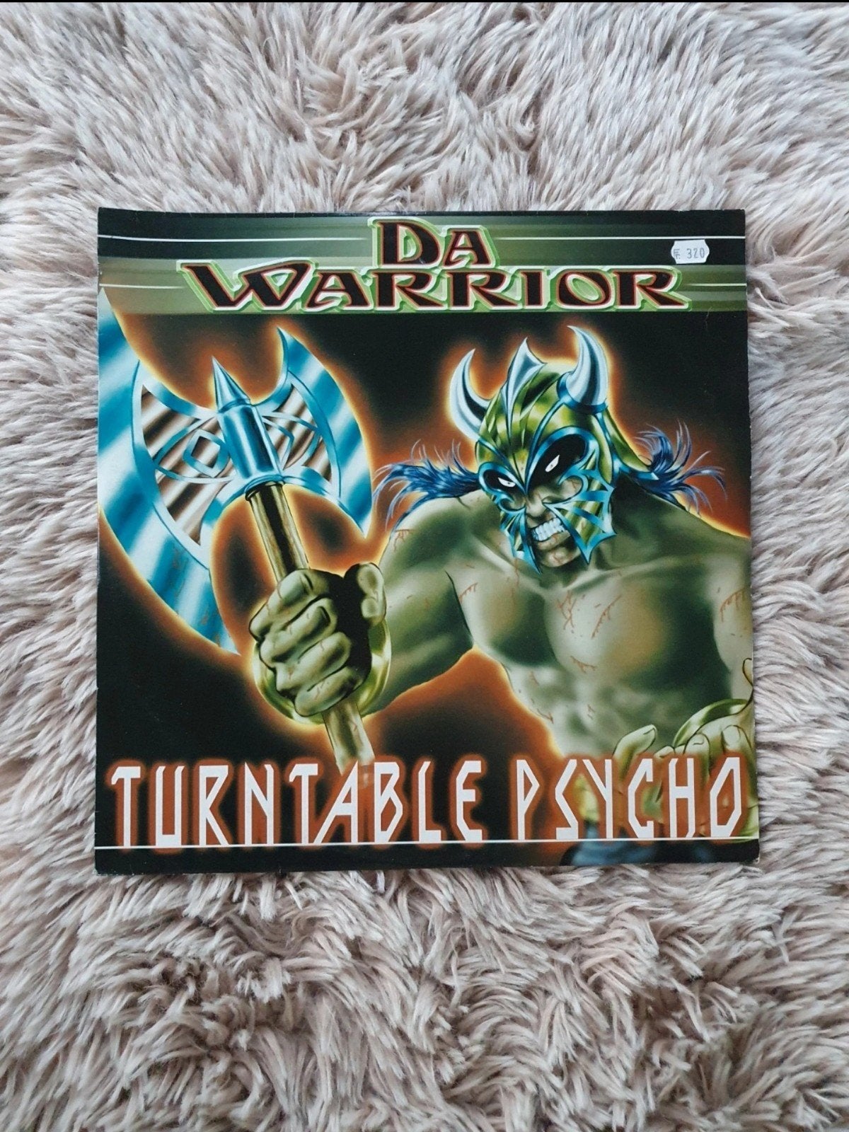 Da Warrior – Turntable Psycho, Cd's en Dvd's, Vinyl | Dance en House, Ophalen of Verzenden, Zo goed als nieuw, 12 inch