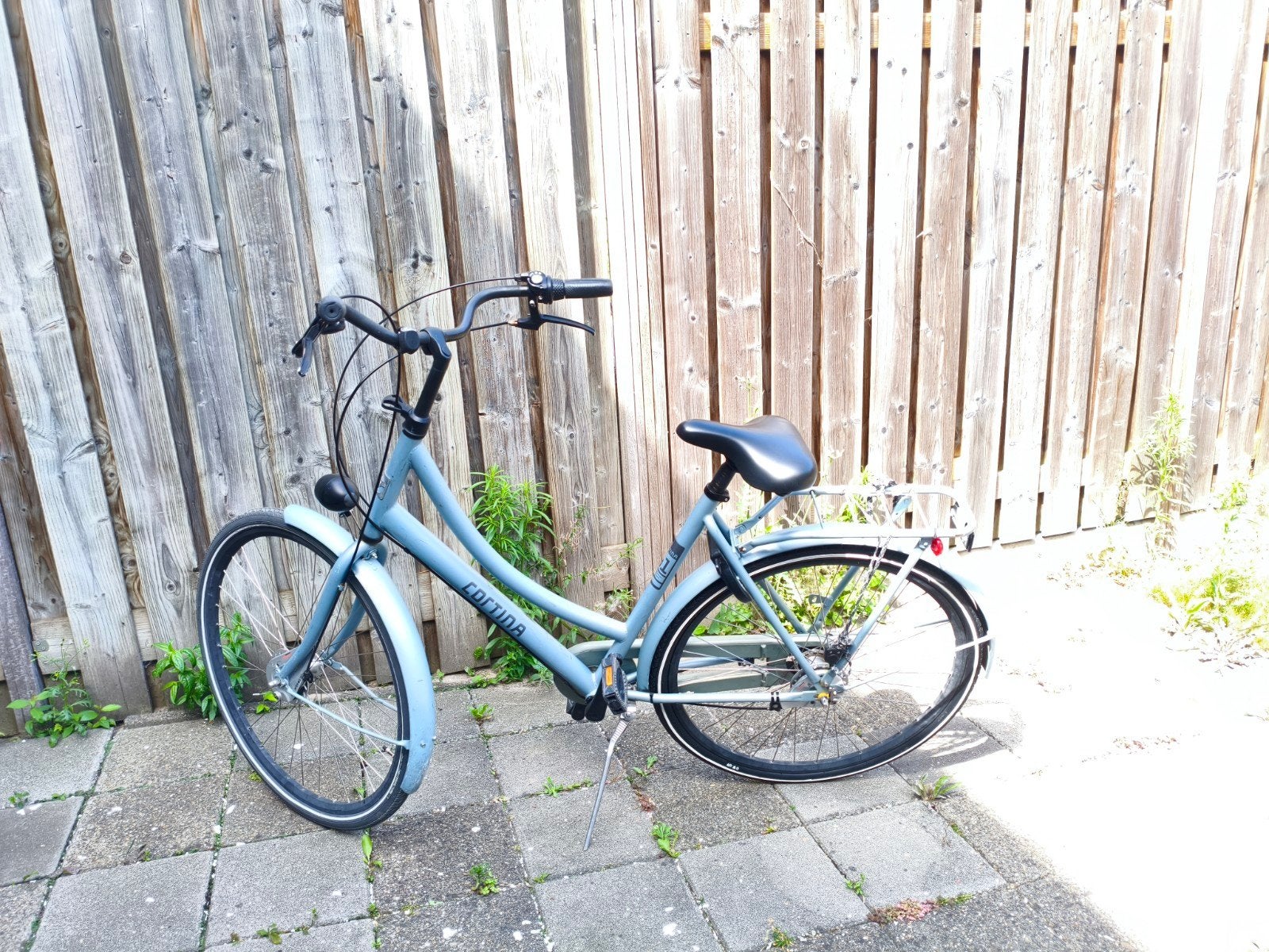 Cortina damesfiets - Lichtblauw, zo goed als nieuw, Versnellingen, Schijfrem, Ophalen, Overige merken