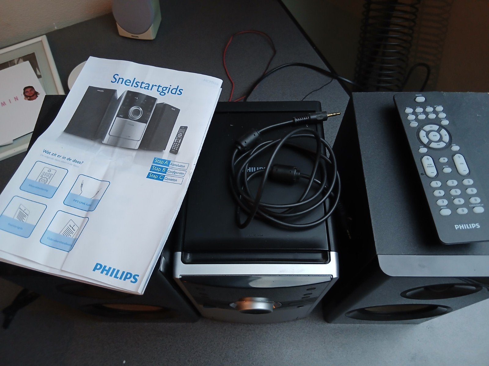 mini set Philips MCM166, Ophalen, Zo goed als nieuw, Philips