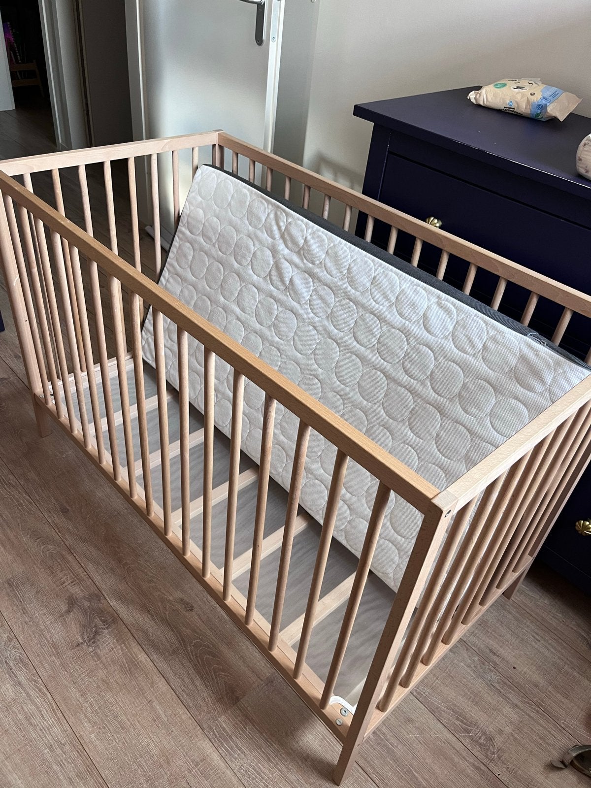 IKEA Sniglar ledikant met Krummelur matras (oude versie), Ophalen, Gebruikt, Ledikant