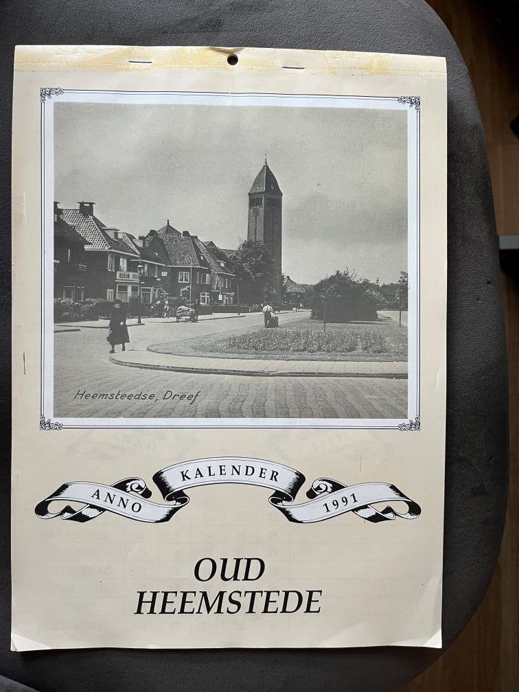 Kalender Oud Heemstede 1991, Boeken, Ophalen of Verzenden, Gelezen