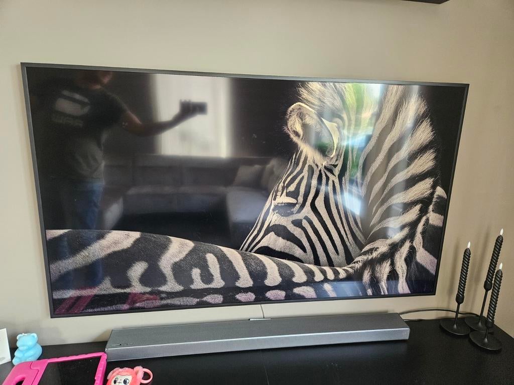Samsung the frame 65"  2021 gekocht 2022, Ophalen, QLED, 120 Hz, Zo goed als nieuw