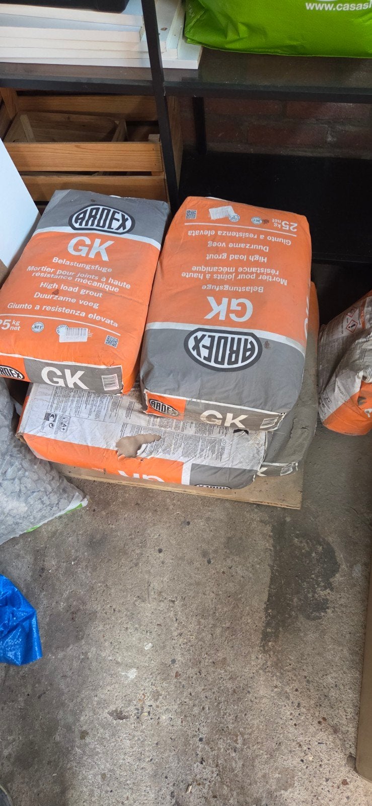 ARDEX GK grijs, 25 kilo, Tuin en Terras, Overige Tuin en Terras, Ophalen