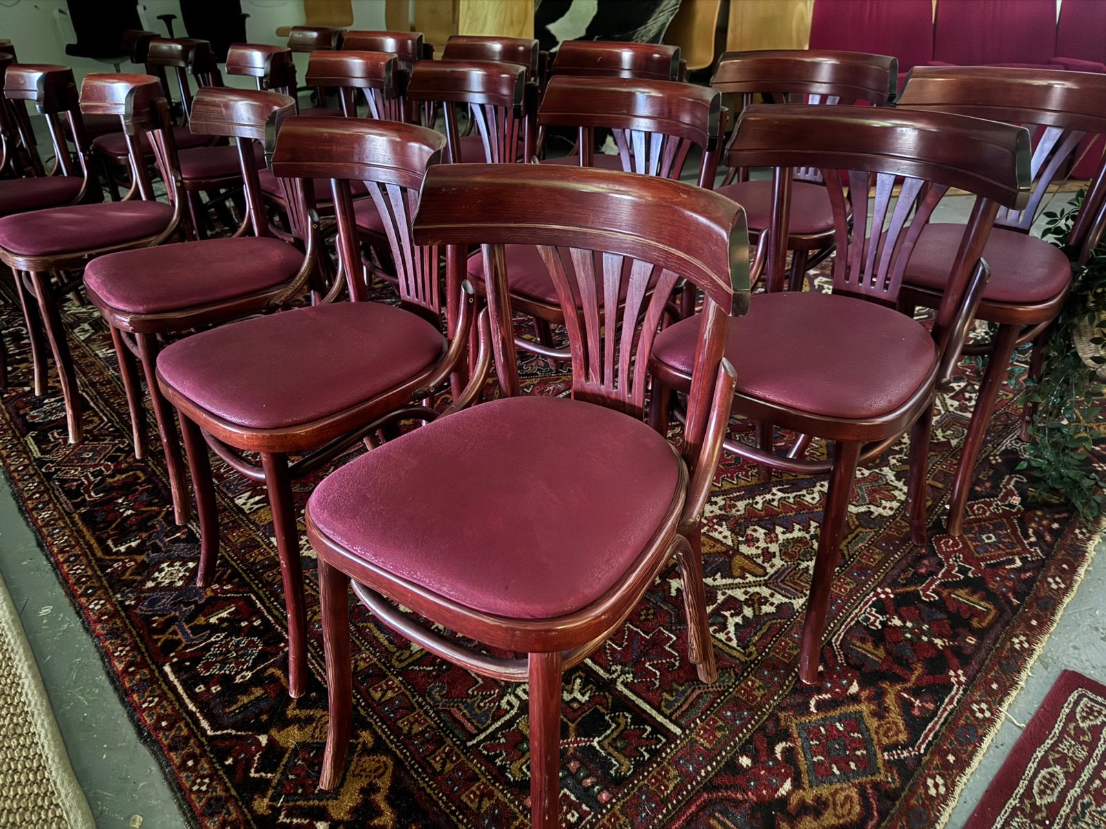 Cafe stoelen Thonet Stijl, Huis en Inrichting, Stoelen, Ophalen, Gebruikt, Bruin, Vijf, Zes of meer stoelen