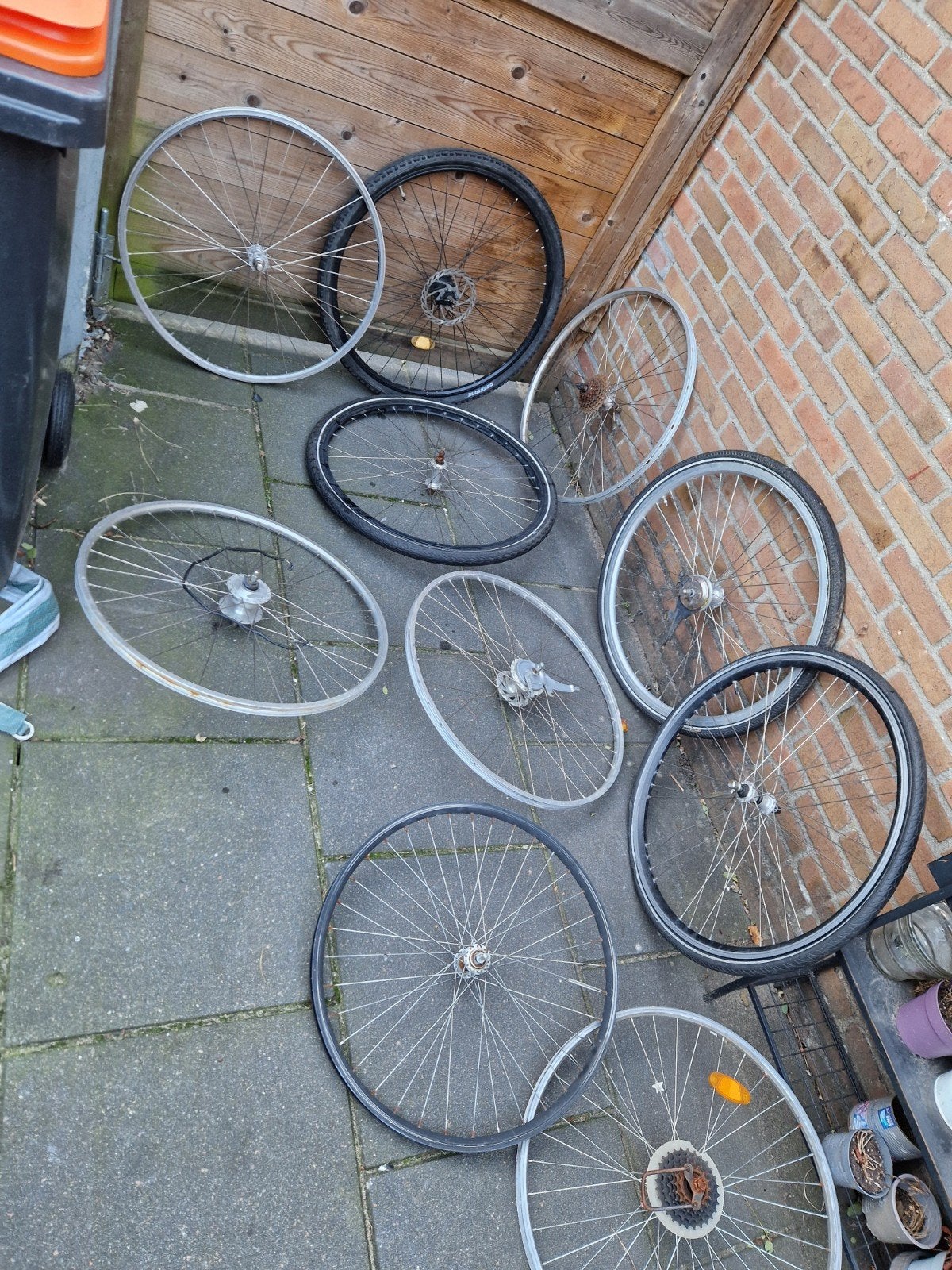 wielen 28 en 24 inch, Fietsen en Brommers, Ophalen, Wiel