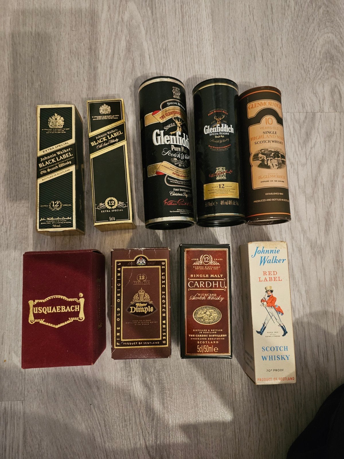 verzameling Miniatuur flesjes, Ophalen of Verzenden, Gebruikt