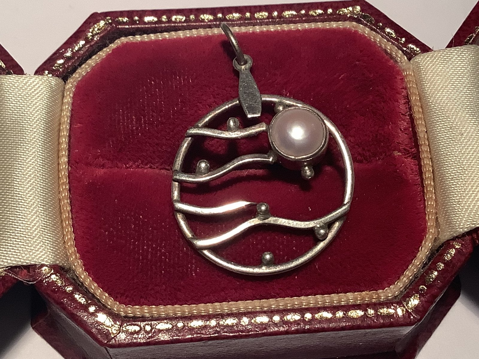 PRACHTIGE 925 ZILVER DESIGN HANGER MET PAREL, Verzenden, Zilver, Hanger
