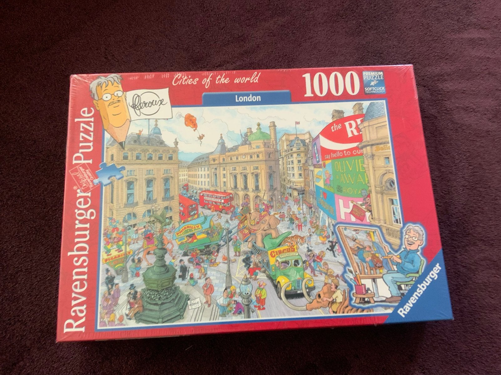 Ravensburger Legpuzzel London 1000 stukjes - Nieuw, Ophalen of Verzenden, 500 t/m 1500 stukjes, Nieuw, Legpuzzel