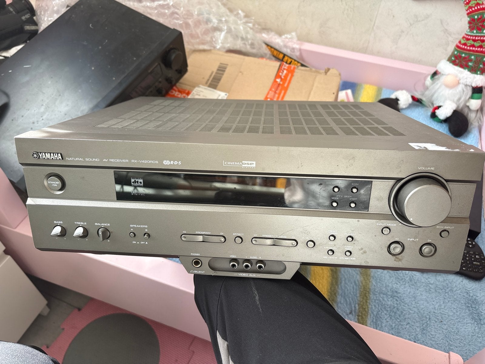 Yamaha RX-V496RDS AV Receiver - Goede staat, Ophalen, Gebruikt, Yamaha, 60 tot 120 watt