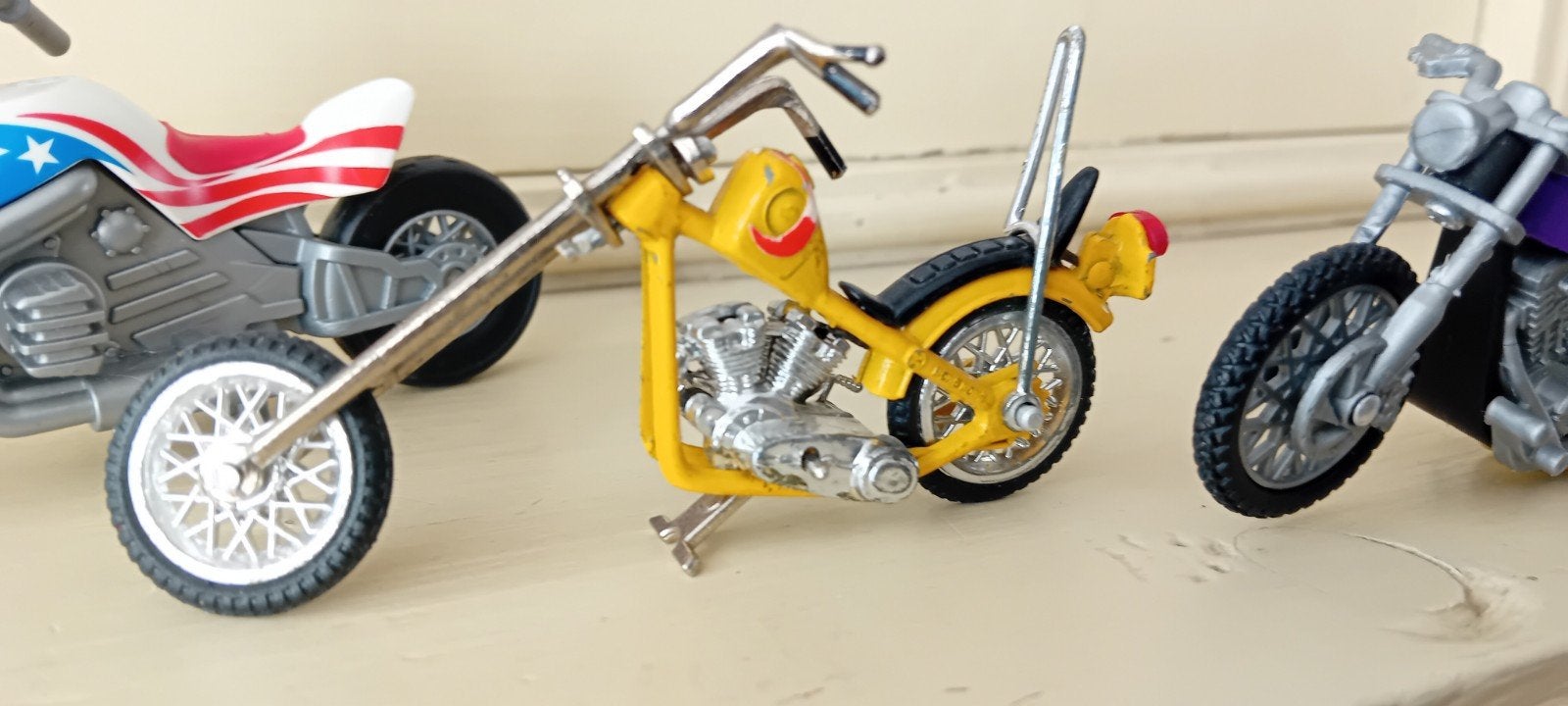 Schaalmodelletjes Harley Davidson., Ophalen of Verzenden, Groter dan 1:32, Auto, Overige merken