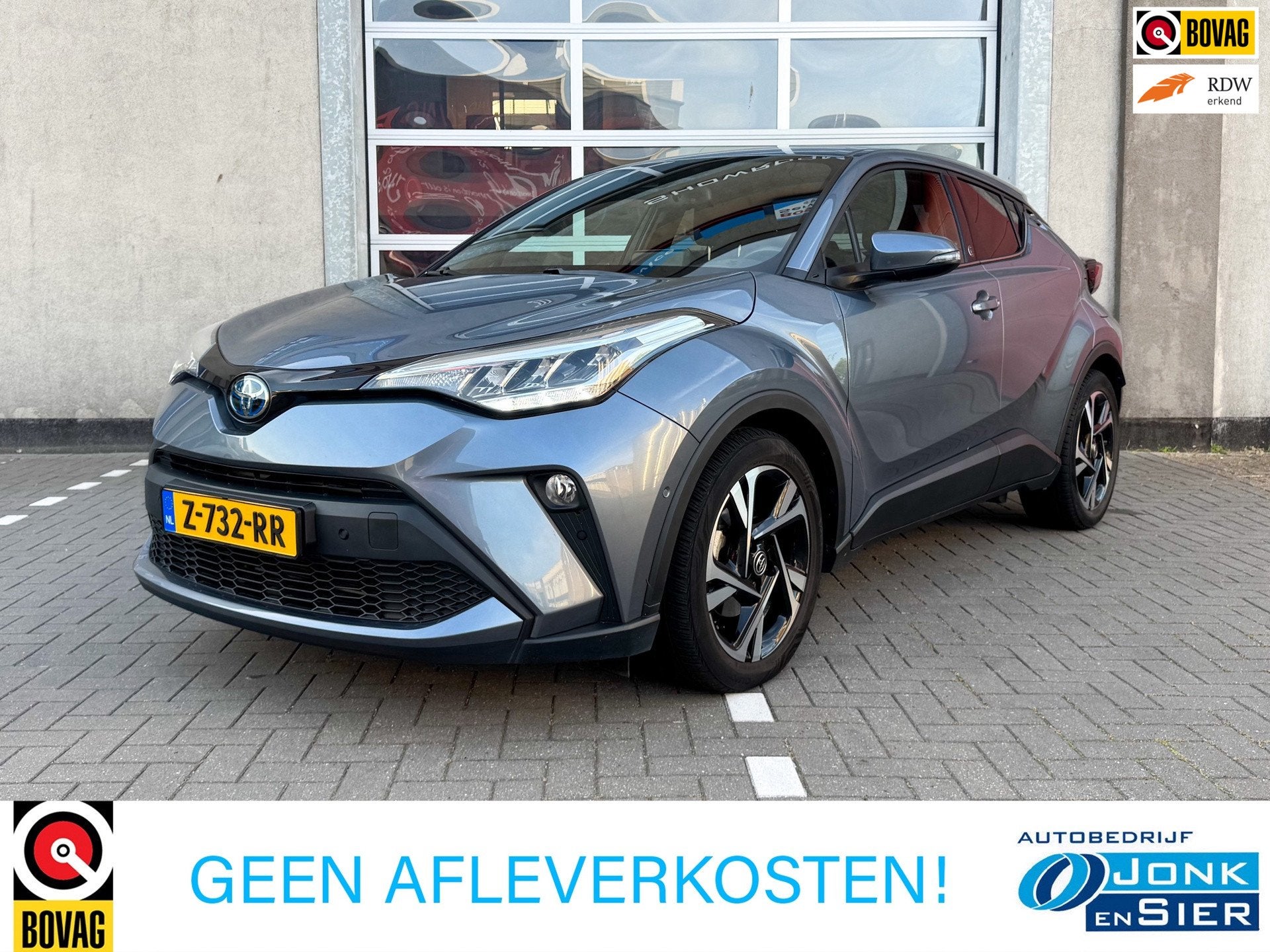 Toyota C-HR 2.0 Hybrid Dynamic|Navi|Camera|Adap.cruise contr, 12 maanden, Stof, 4 cilinders, Parkeersensor