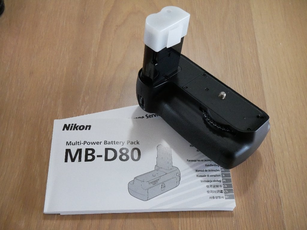 Nikon MB-D80 Multi-Power Batterijgrip - Zo goed als nieuw, Nikon, Ophalen of Verzenden, Zo goed als nieuw, Nikon