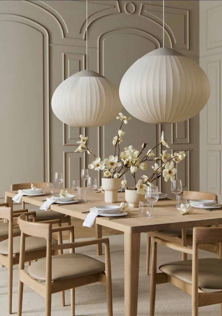 Prachtige Bolia Graceful eettafel 200x95, Ophalen, Eikenhout, 200 cm of meer, Scandinavisch