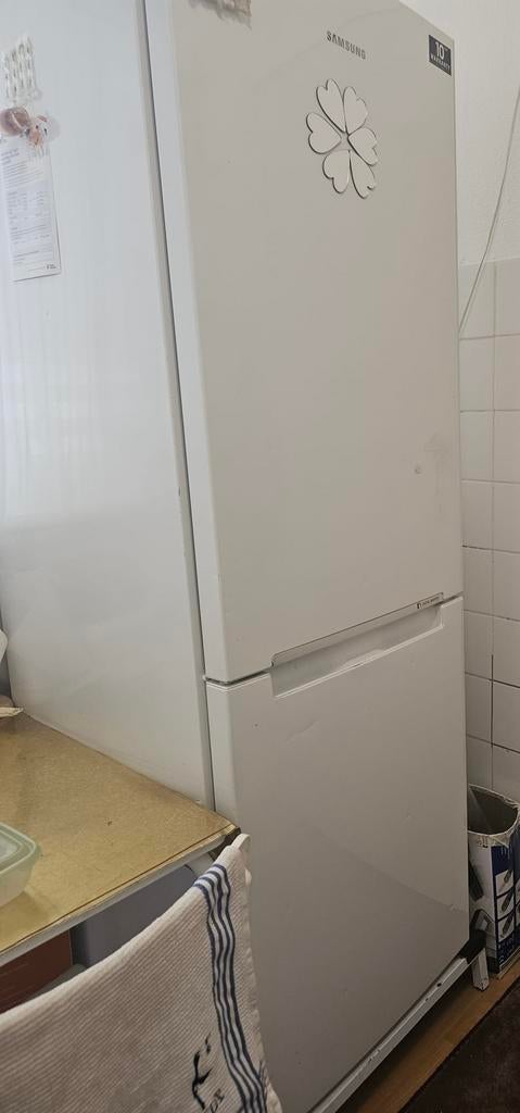 Samsung koel-/vriescombinatie – gebruikt, volledig werkend, Witgoed en Apparatuur, Koelkasten en IJskasten, Zo goed als nieuw