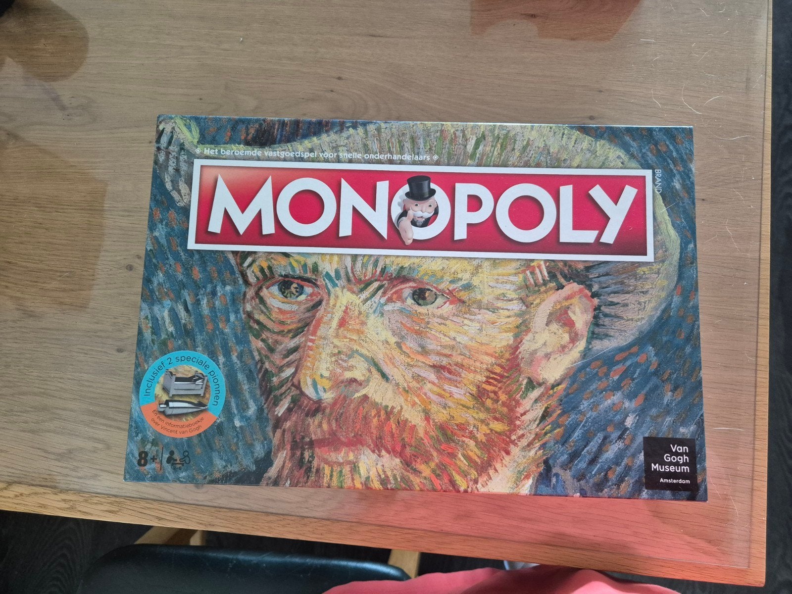 Monopoly van Gogh, Hobby en Vrije tijd, Gezelschapsspellen | Bordspellen, Vijf spelers of meer, Ophalen of Verzenden, Nieuw, Hasbro