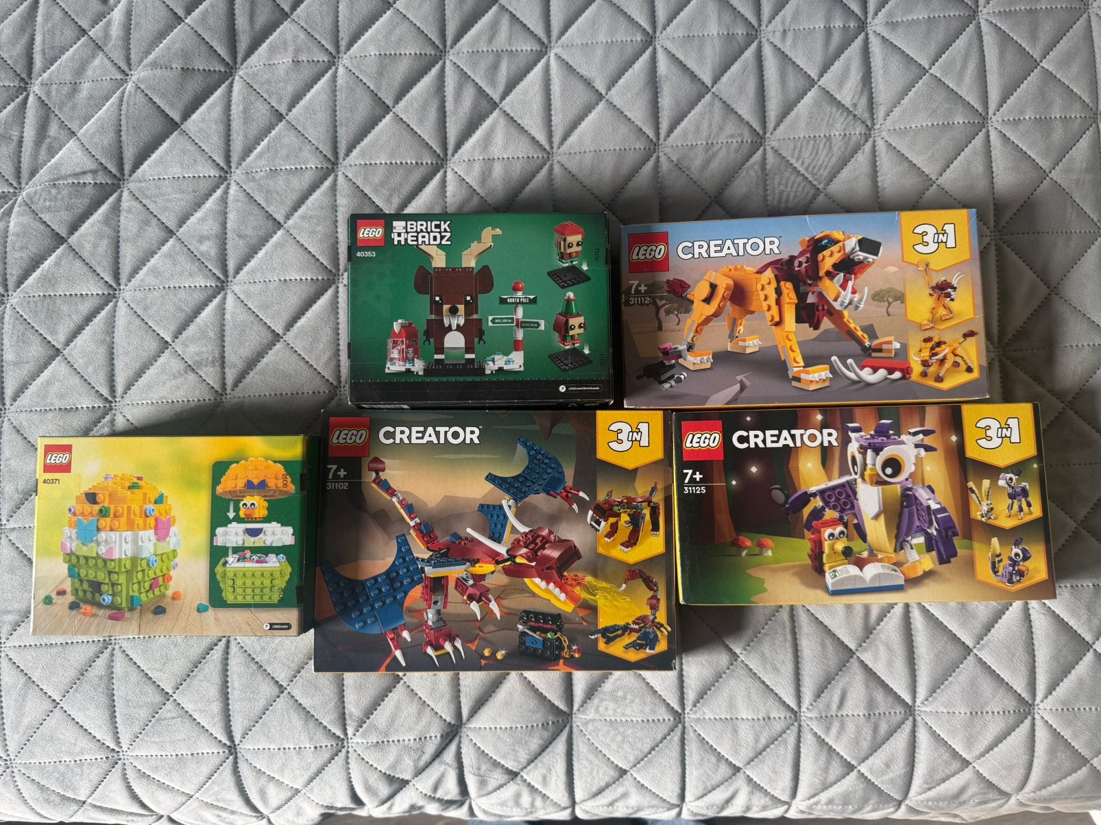 Lego kleine doosjes (nieuw), Overige thema's, Lego, Nieuw, Ophalen of Verzenden