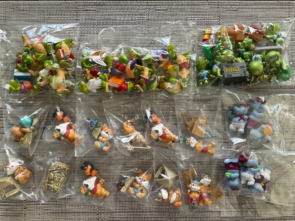 Ferrero Kinder Surprise-figuurtjes uit de jaren 90, Verzamelen, Ophalen, Zo goed als nieuw, Hardplasticfiguren