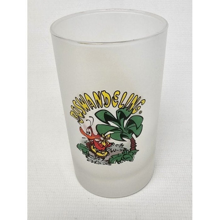 # Boswandeling glas ijsglas. N knap eigenwijs likeurtje nr 2, Verzamelen, Ophalen of Verzenden, Gebruikt, Borrel- of Shotglas