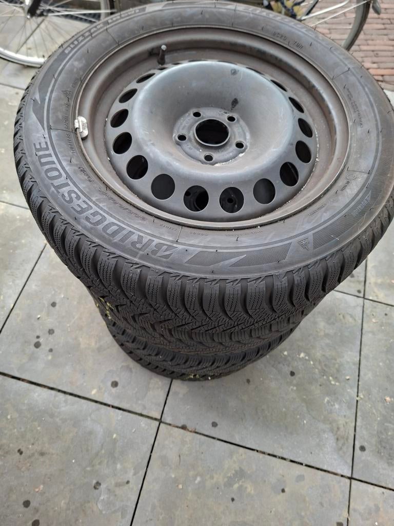 Winterset Opel Astra J / Mokka - 205/60 R16 - 5x105, Gebruikt, 16 inch, Banden en Velgen, Personenwagen