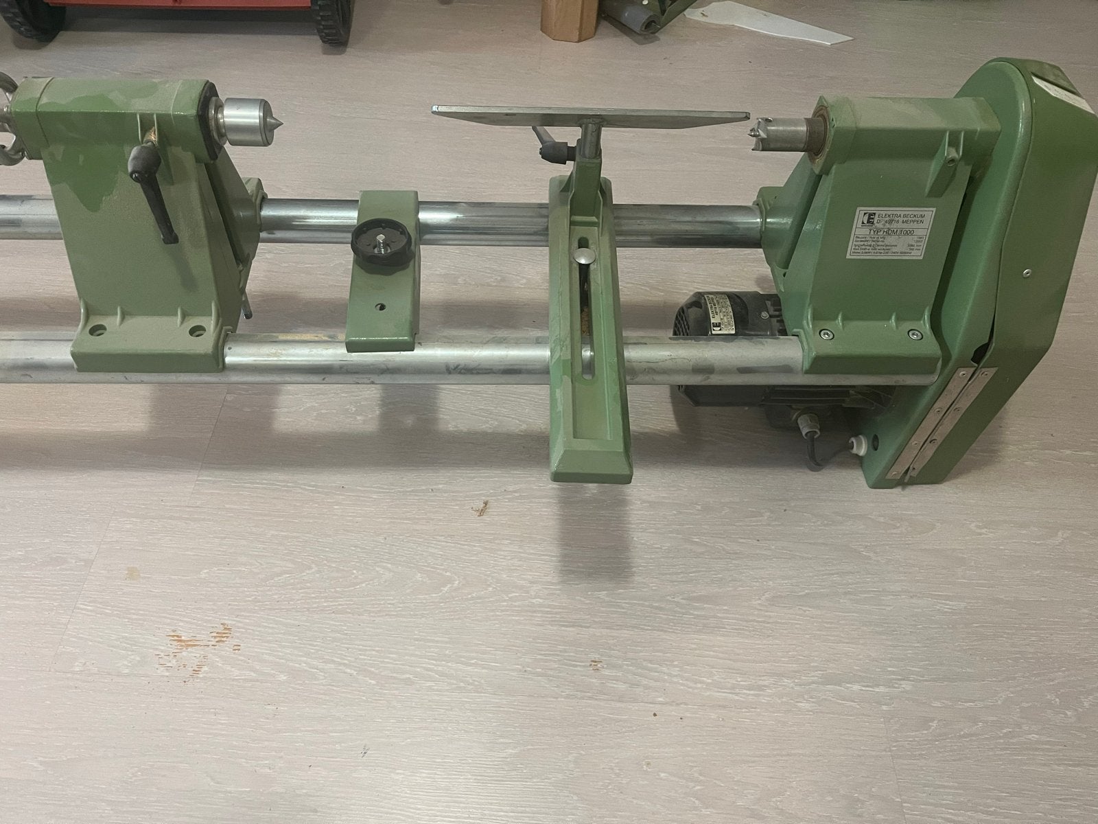 Elektra Beckum HDM 1000 Houtdraaibank - Goede staat, Ophalen, Gebruikt, Houtdraaibank, 1000 mm of meer
