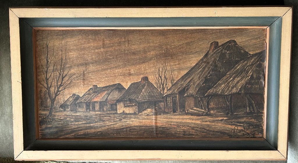 Piet Panhuizen, Petrus Theodorus 1894- 1970, Ophalen, Gesigneerd