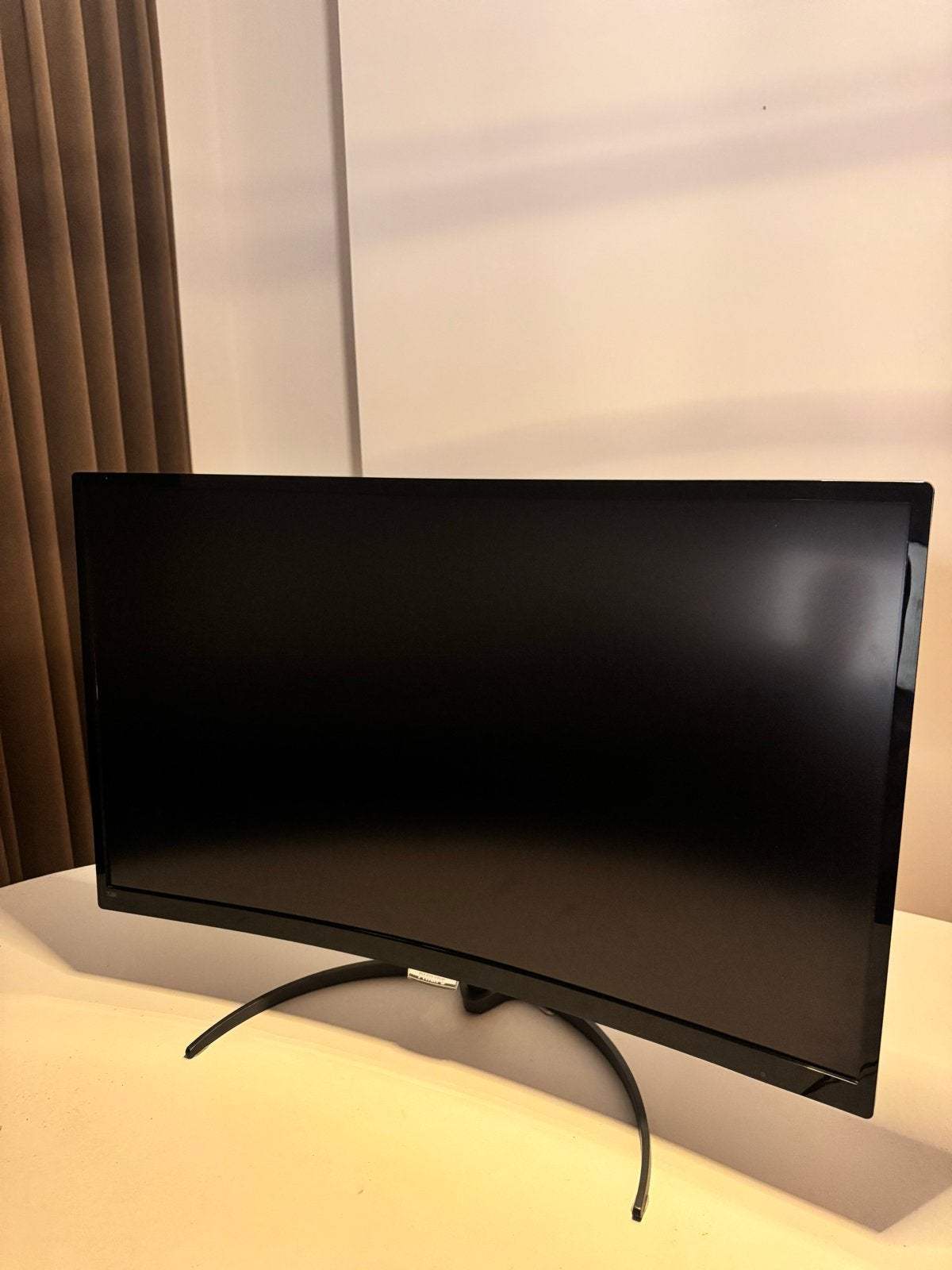 Philips 32 inch Curved Monitor ultra wide, Ophalen, Zo goed als nieuw, Curved