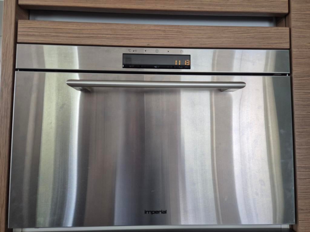 Imperial DLG5664U Stoomoven - Topmerk, Witgoed en Apparatuur, Ovens, Ophalen, Minder dan 45 cm, Oven, Inbouw