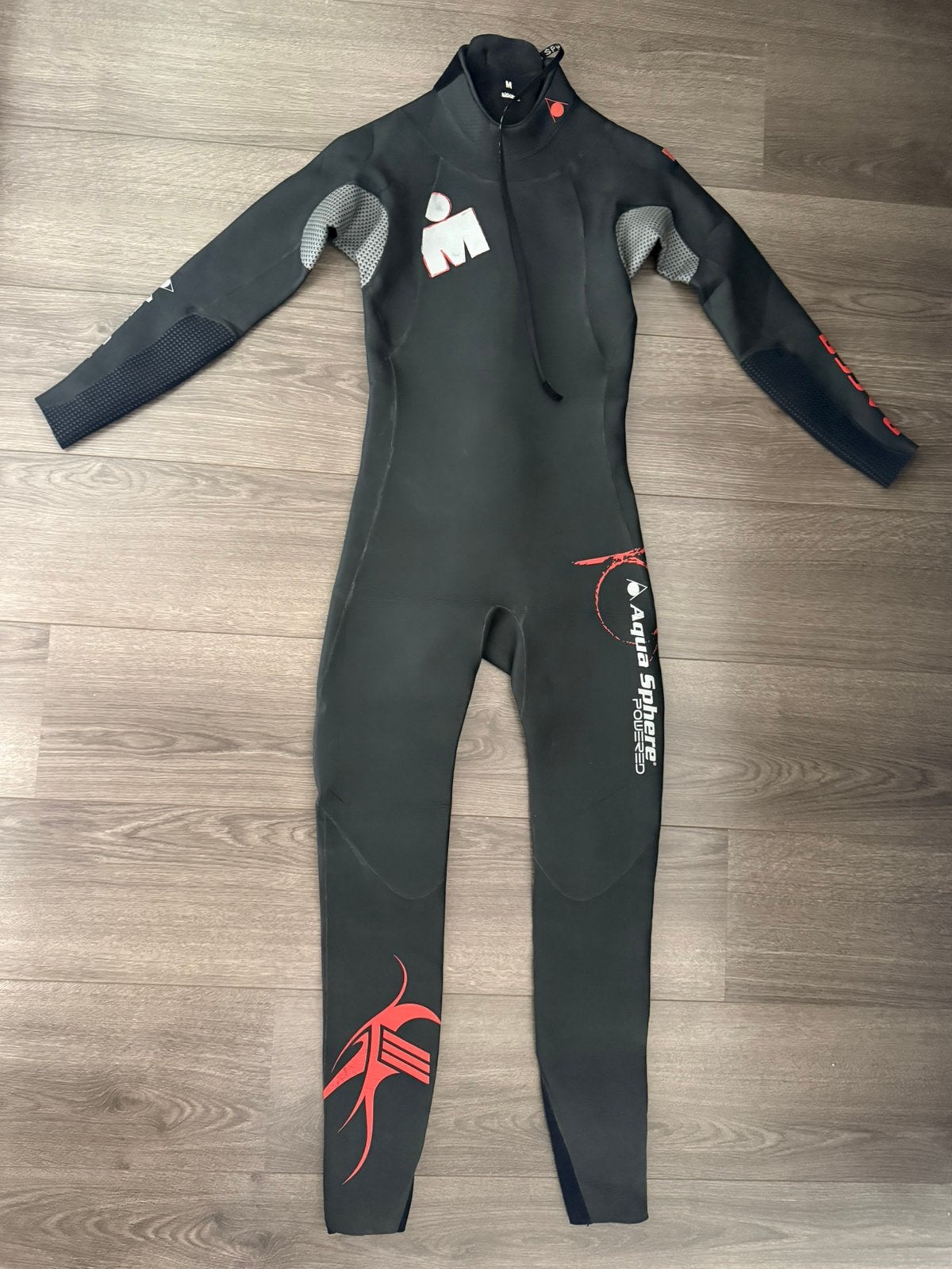 Aquasphere wetsuit maat M, Watersport en Boten, Watersportkleding, Ophalen of Verzenden, Zo goed als nieuw, Heer, Wetsuit