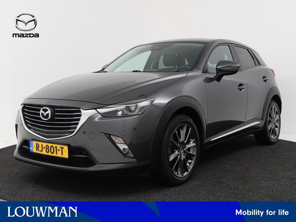 Mazda CX-3 2.0 SkyActiv-G 120 GT-Luxury | Trekhaak | Memory, Auto's, Mazda, Voorwielaandrijving, Gebruikt, Euro 6, 4 cilinders