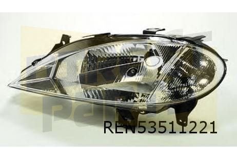 Renault Megane (3/99-9/02) koplamp (H4) Links OES! 770104709