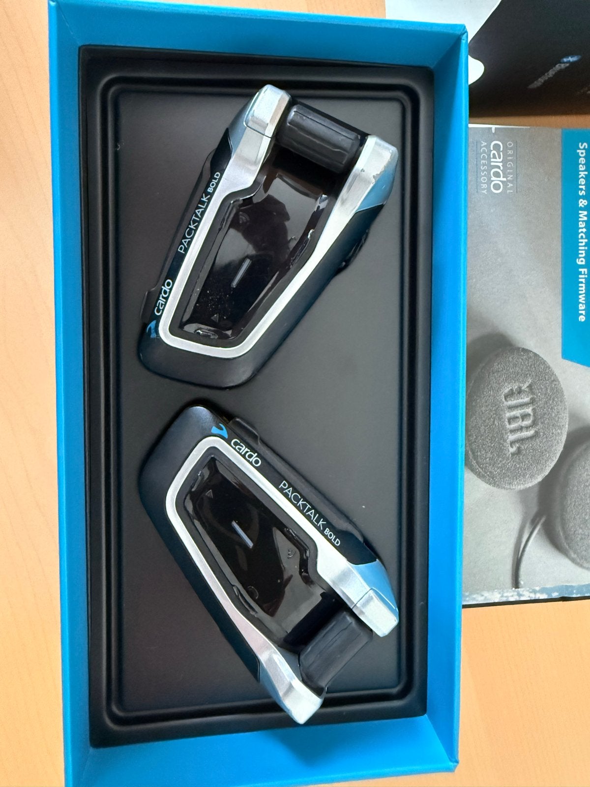 Cardo Packtalk Bold Duo - Communicatiesysteem voor motoren, Ophalen of Verzenden, Gebruikt