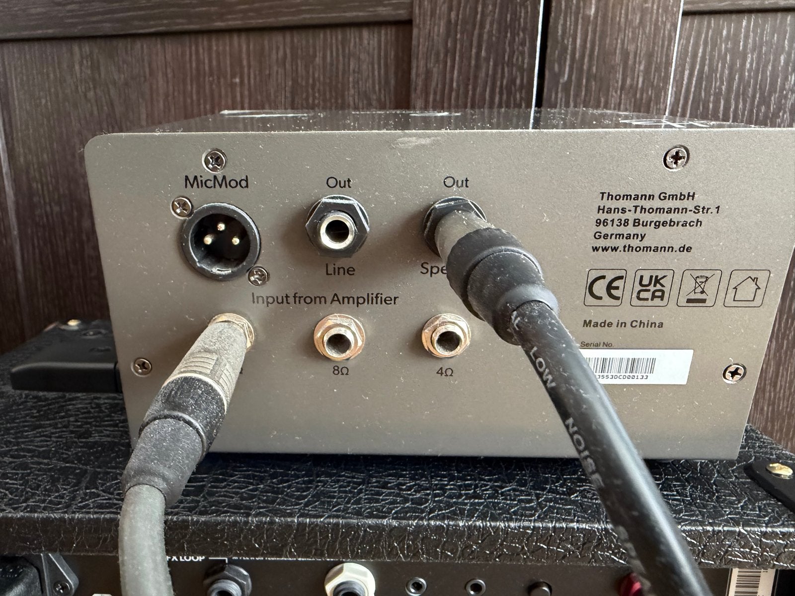 Foto 6 van Marshall DSL1CR Tube Amp + Harley Benton Power Attenuator