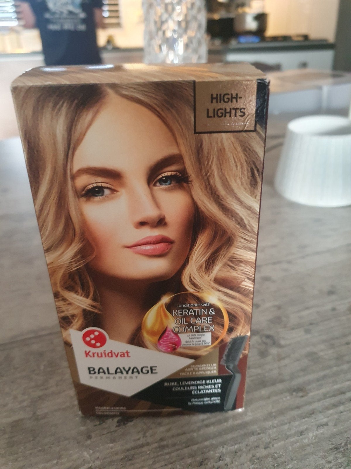 Kruidvat Balayage Highlights Haarverf met Keratine, Ophalen of Verzenden, Nieuw, Overige typen
