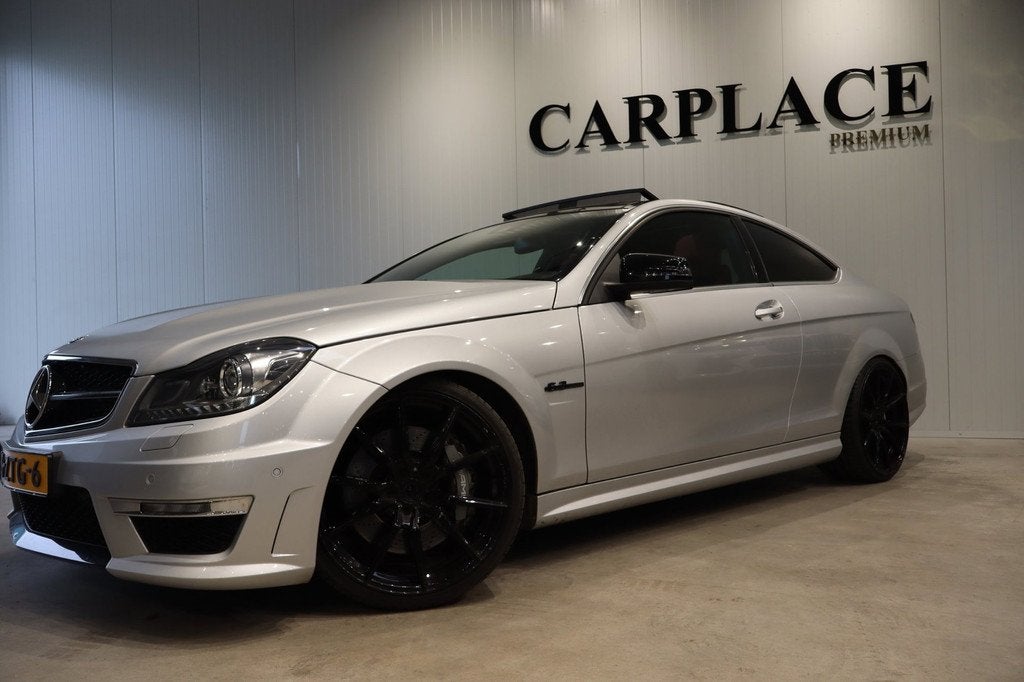 Mercedes-Benz C-klasse Coupé C63 AMG-Coupe-Panoramadak, Automaat, Euro 5, Achterwielaandrijving, 8 cilinders