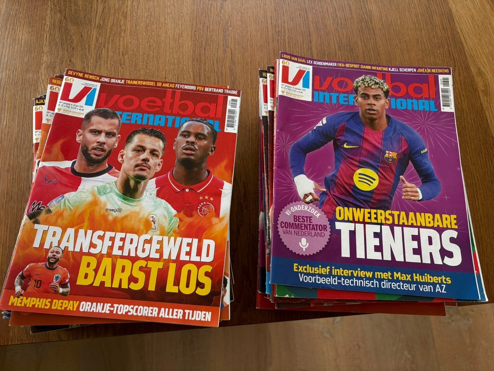 Voetbal International Jaargang 2025 (Compleet), Ophalen of Verzenden, Gelezen, Sport en Vrije tijd
