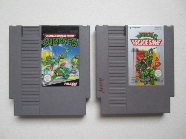 Teenage Mutant Ninja Turtles 1 of 2 NES Nintendo, Spelcomputers en Games, Games | Nintendo NES, Avontuur en Actie, 1 speler, Ophalen of Verzenden