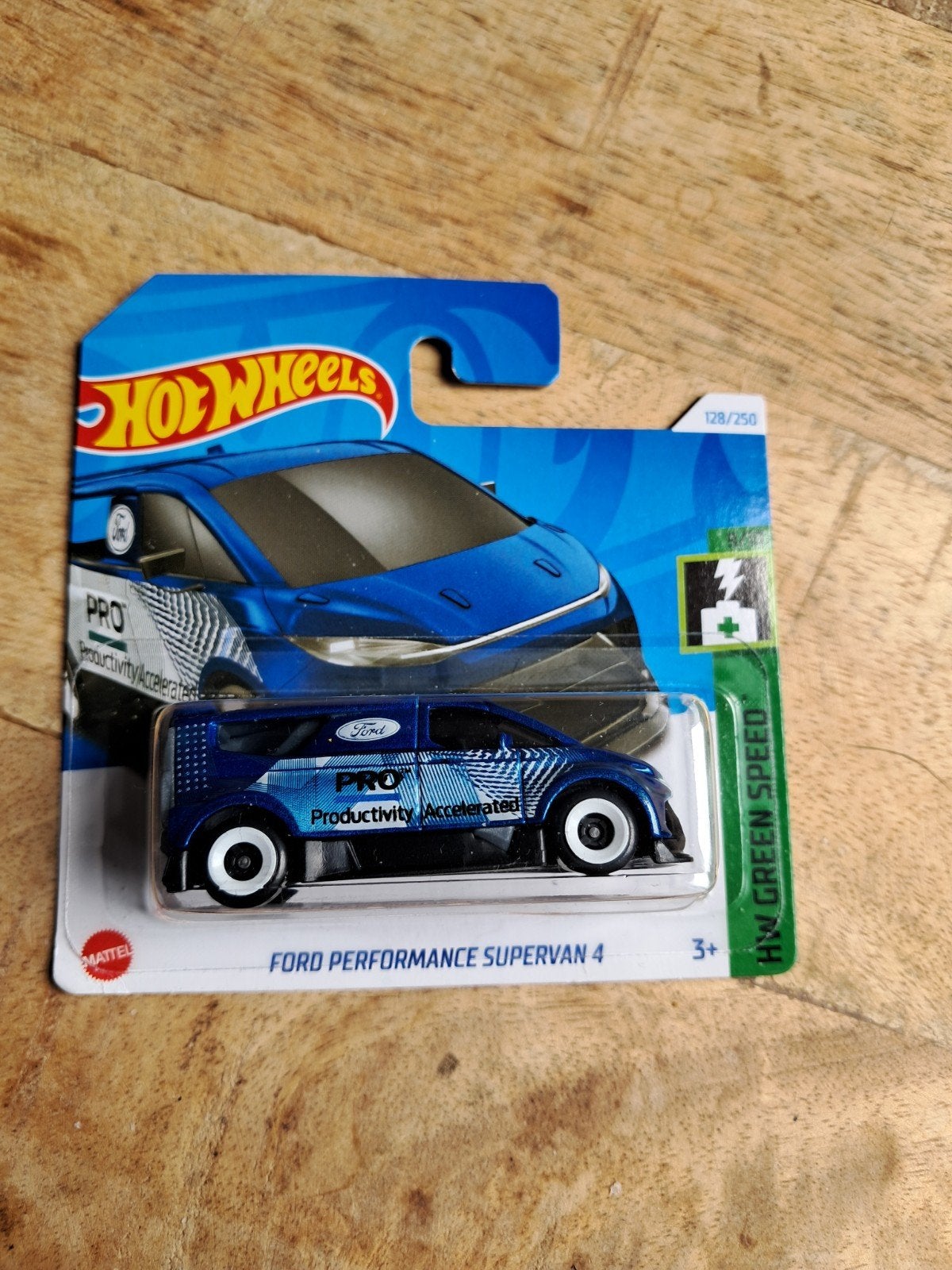 Hot Wheels Ford Performance Supervan 4 blauw nieuw in ovp, Hobby en Vrije tijd, Overige merken, 1:50 of kleiner, Auto, Nieuw