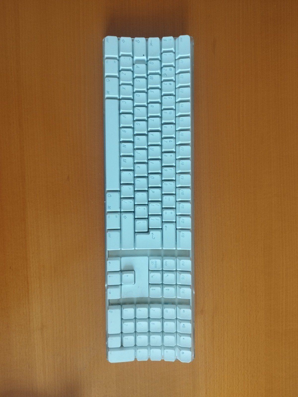 Vintage Apple Draadloos Toetsenbord (2005), Gebruikt, Ophalen of Verzenden, Draadloos, Qwerty