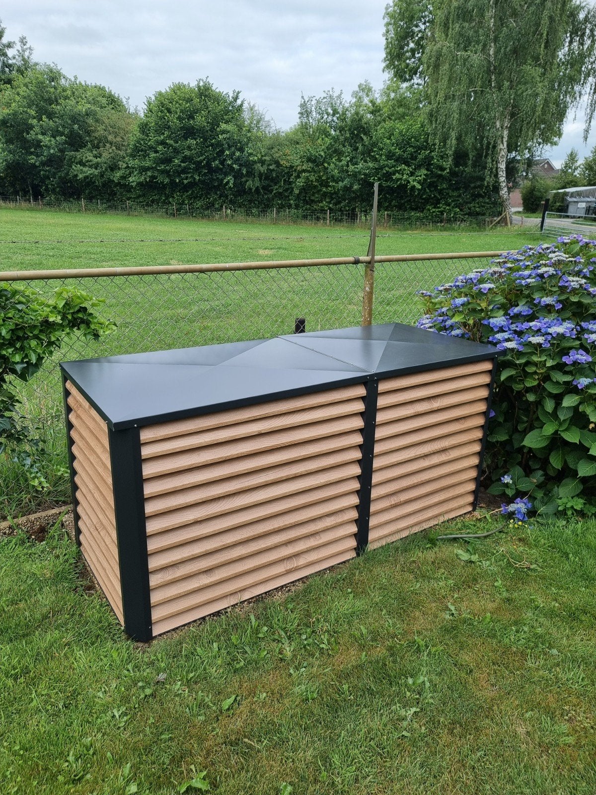 Airco / warmtepomp omkasting/ombouw, Tuin en Terras, Ophalen, Nieuw, Metaal, Overige typen