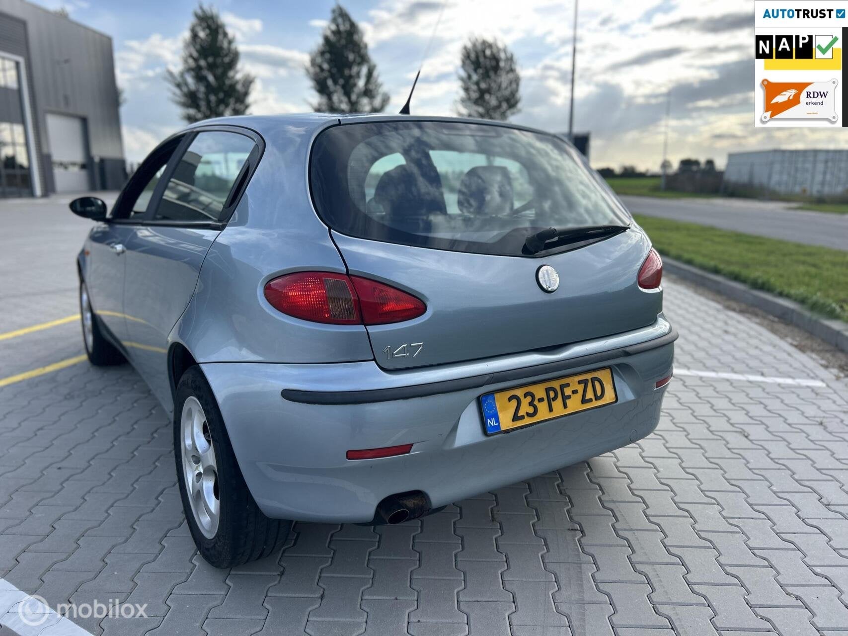 Alfa Romeo 147 1.6 T.Spark Ed. Sportiva|NAP|BOEKJES|APK|, Auto's, Voorwielaandrijving, Gebruikt, 4 cilinders, Origineel Nederlands