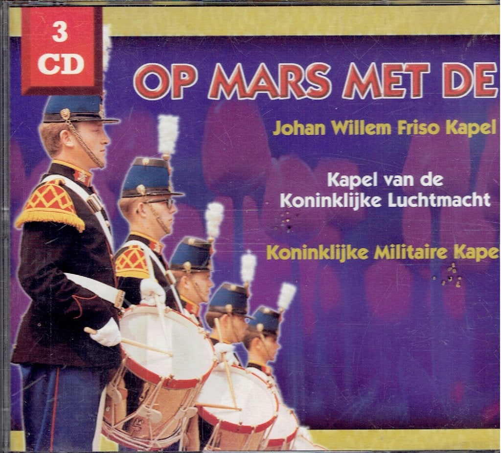 Hafabra - Op Mars Met De - Johan Willem Friso Kapel (3 CD), Cd's en Dvd's, Ophalen of Verzenden, Verzamelalbum, Inclusief doosje