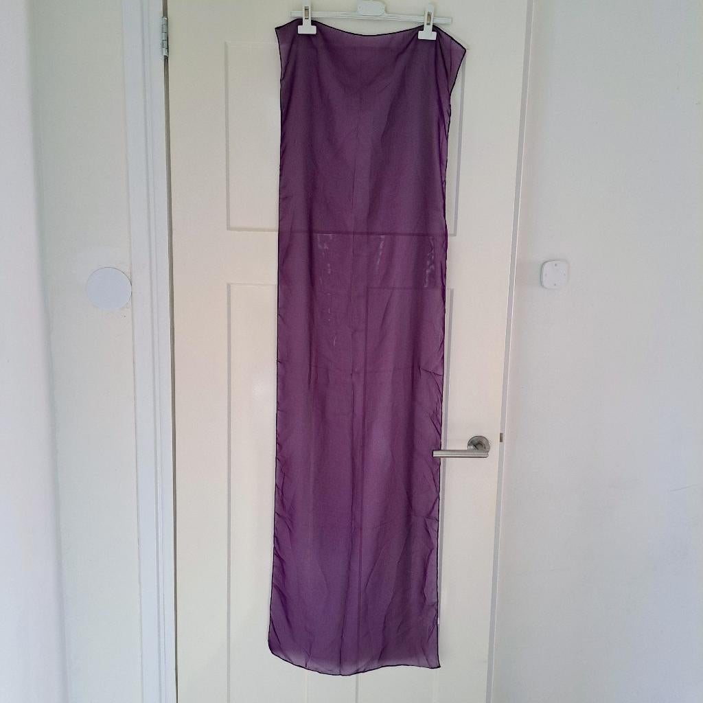 Paarse sjaal, Kleding | Dames, Mutsen, Sjaals en Handschoenen, Ophalen of Verzenden, Nieuw, Maat 42/44 (L), Sjaal