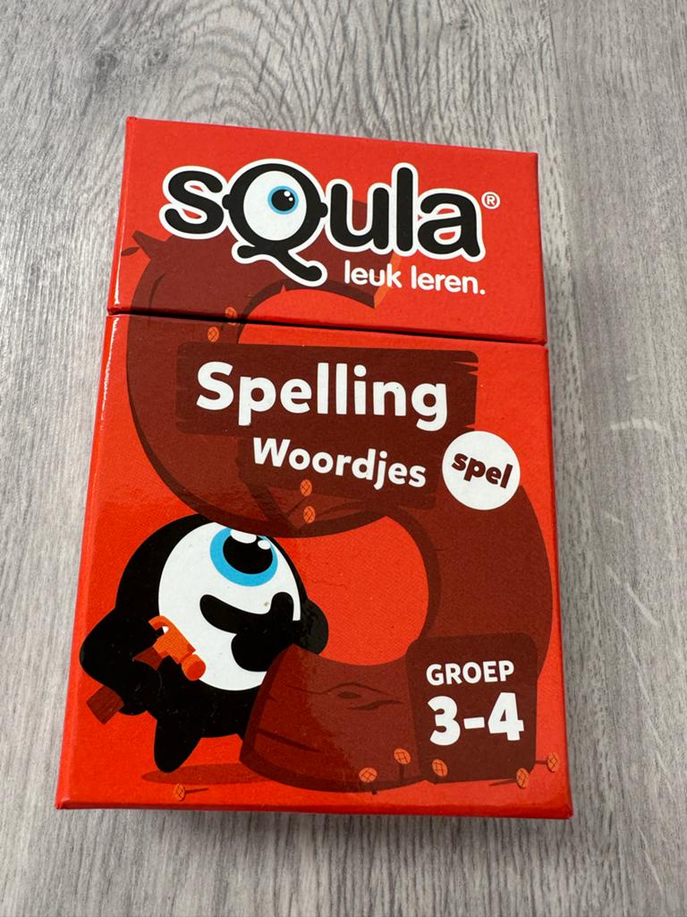 Squla Spelling Woordjes Spel, Ophalen of Verzenden, Zo goed als nieuw, Taal en Lezen