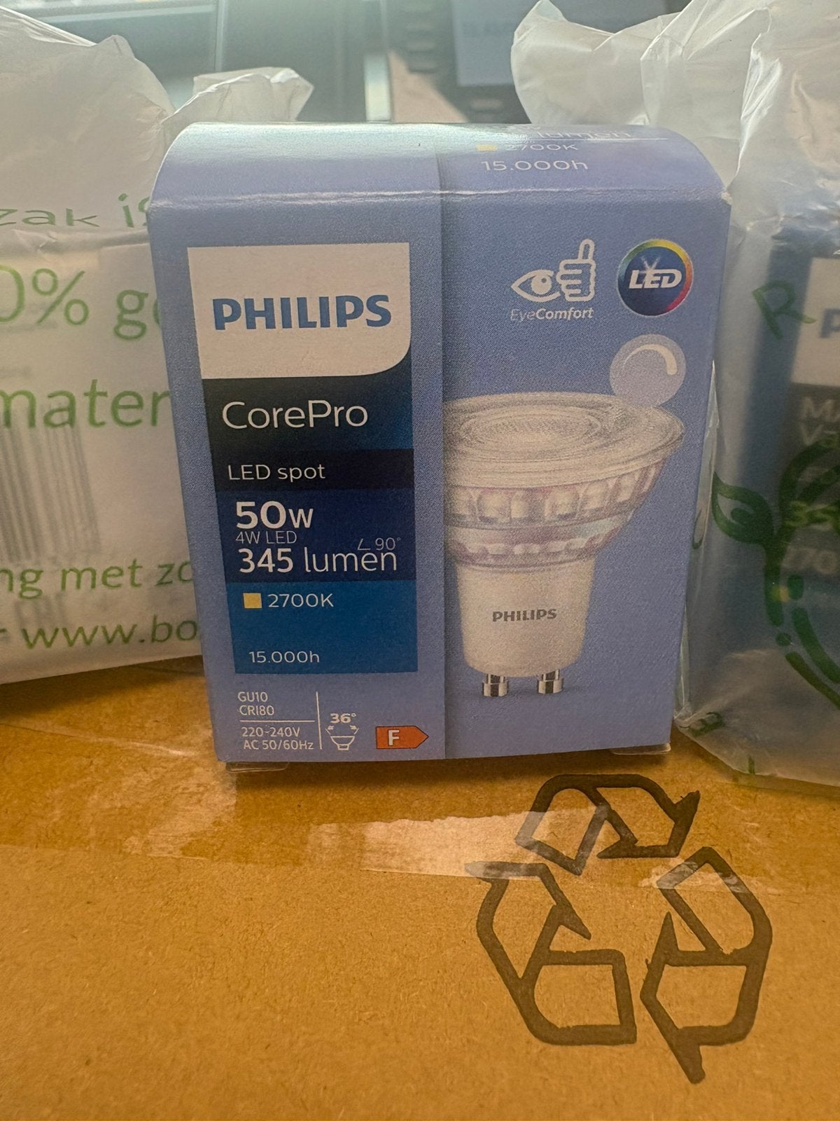 Losse led lamp philips, GU10, Overige typen, Nieuw, Ophalen of Verzenden