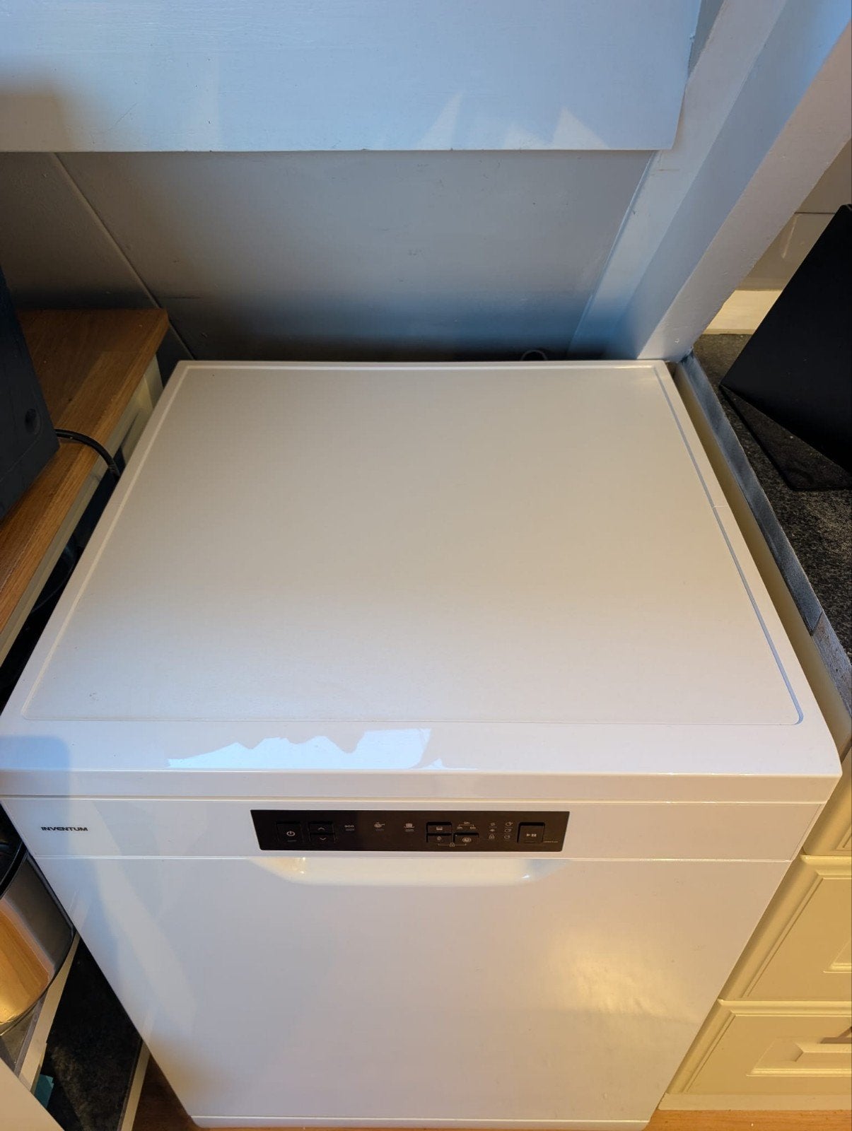 Inventum VVW6008AW vaatwasser, Witgoed en Apparatuur, Ophalen, 60 cm of meer, Zo goed als nieuw, 85 tot 90 cm