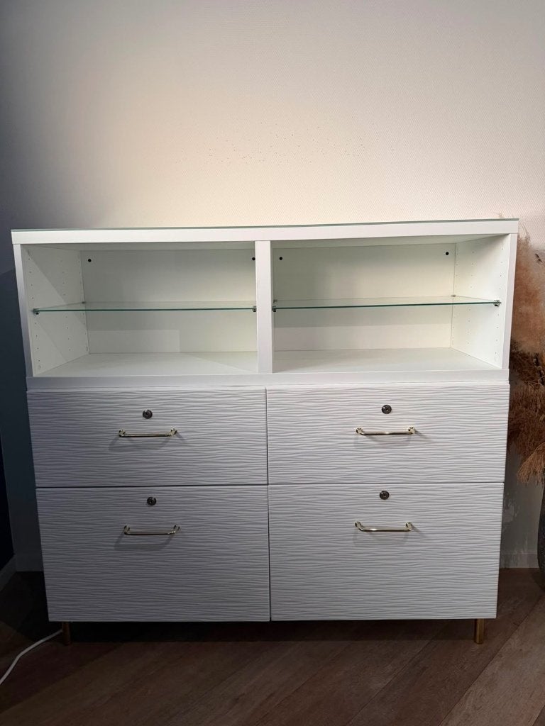 Kast, Huis en Inrichting, Ophalen, 100 tot 150 cm, 100 tot 150 cm, Zo goed als nieuw