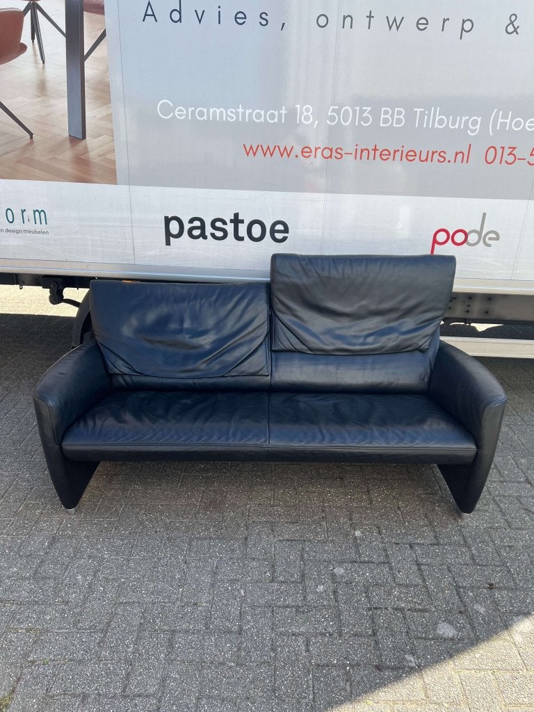 !inruil! - Jori - Angel - zwart leder - bankstel, Gebruikt, Jori, 150 tot 200 cm, Niet ingevuld