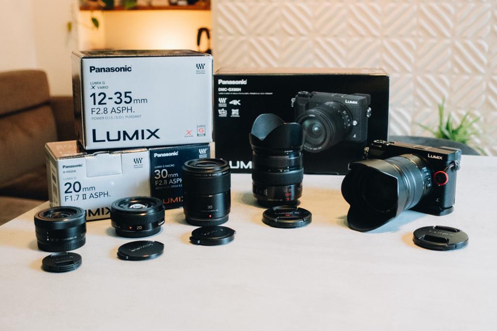 Panasonic Lumix set, Compleet en in nette staat, Ophalen of Verzenden, Zo goed als nieuw