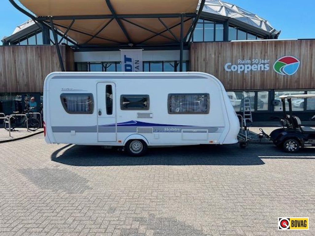 Hobby Excellent 495 UL MOVER, Caravans en Kamperen, Caravans, Rondzit, Hobby, Bedrijf, 4 tot 5 meter
